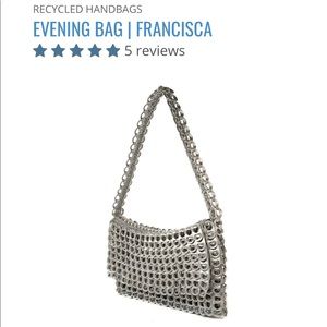 Escama Recycled Aluminum Shoulder Bag